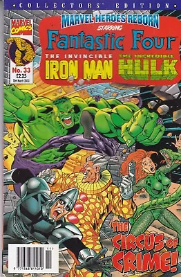 Buy Marvel Comics Uk Marvel Heroes Reborn #33 March 2000 Same Day Dispatch • 4.99£