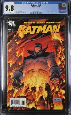 Buy Batman #666 Cgc 9.8 1st Damian Wayne As Batman Professor Pyg Andy Kubert • 142.30£