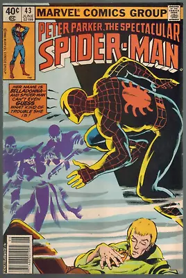 Buy Peter Parker, The Spectacular Spider-Man 43  Belladonna!  F/VF 1980 Marvel • 3.91£