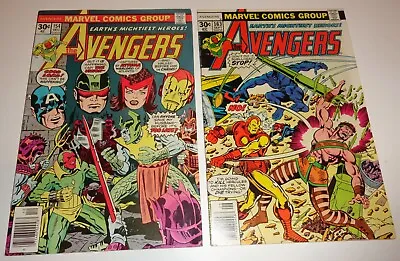 Buy Avengers #154,163  8.5/9.0  1976/77 • 20.27£