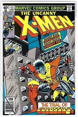 Buy (1963) Marvel Uncanny X-men #122 Origin Colossus Cameo Juggernaut Luke Cage Vf+ • 35.48£