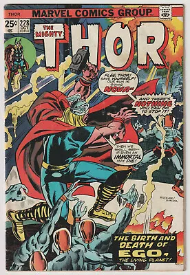 Buy M2579: Thor #228, Vol 1, VG Condition • 7.94£