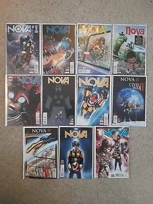 Buy Nova #1-11 (Complete Set) Sean Ryan & Cory Smith - Marvel 2016 • 34.99£
