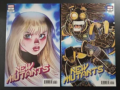 Buy New Mutants #1 & 2 Marvel 2019 NM 1:50 &  1:25 Art Adams Variant Magik Warlock  • 18.92£