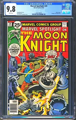 Buy Marvel Spotlight #29 Cgc 9.8 - Wp - Nm/mt - Moon Knight • 276.02£