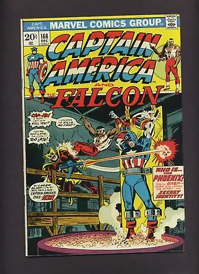 Buy Captain America 168 (FN) 1st App Helmut Zemo! Roy Thomas 1973 Marvel Comics S866 • 25.29£