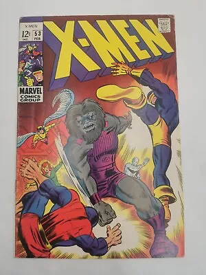 Buy Uncanny X- Men Marvel Comics # 53 • 77.39£