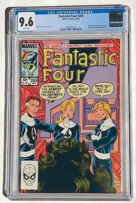 Buy Fantastic Four #265 CGC 9.6 She-Hulk Joins The Fantastic Four 1984 John Byrne • 72.76£