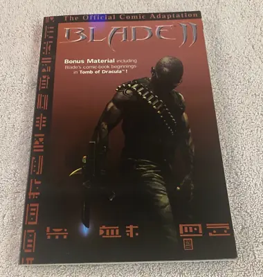 Buy Blade II TPB Comic Adaption Reprints Tomb Of Dracula 45 To 53 Hannibal King • 9.22£