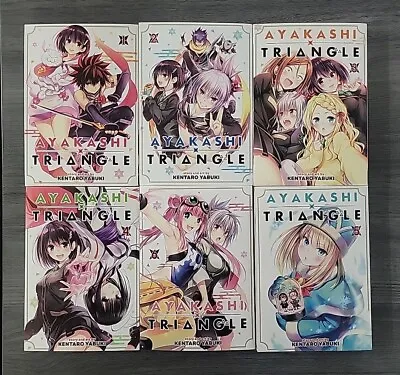 Buy Ayakashi Triangle Vol 1-6 English Manga Set - New Kentaro Yabuki Comedy NEW • 63.24£