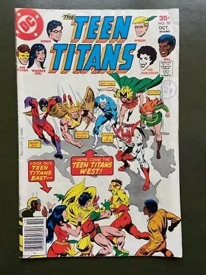 Buy DC TheTeen Titans #50, 1st Appearance Teen Titans West, Oct 1977. • 1£