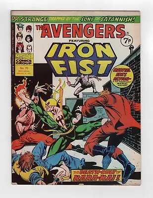 Buy 1974 Marvel Premiere #19, Doctor Strange #175 & Avengers #52 1st Colleen Wing Uk • 47.49£