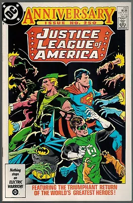Buy Justice League Of America 250  Anniversary Giant Issue!   VF  1986 DC Comic • 3.96£