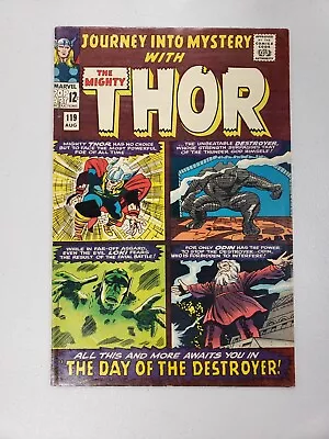 Buy Journey Into Mystery #119 - 1965 - 1st Team App Of The Warriors Three - Thor Key • 67.40£