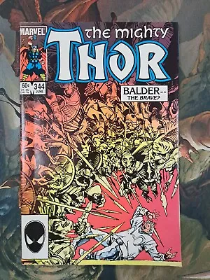 Buy Thor #344 - Marvel 1984 - 1st Malekith The Accursed - Loki App. • 19.71£