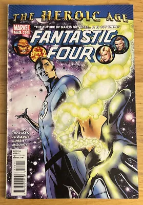 Buy Fantastic Four Comic 579 1st App The Future Foundation; Ads: UFC Spider-Ham 2010 • 50.36£