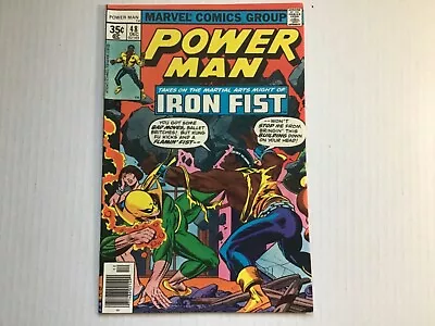 Buy Power Man 48  Vg   1 St Meeting Powerman Iron Fist Marvel Comics 1977 • 106.34£