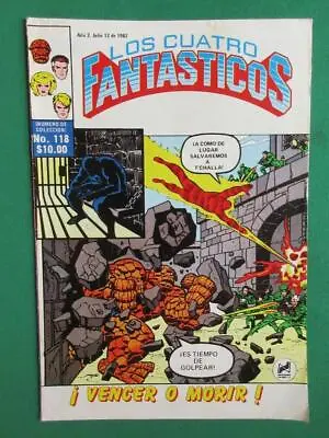 Buy FANTASTIC FOUR #119 BLACK PANTHER The Thing SPANISH MEXICAN NOVEDADES • 16.06£