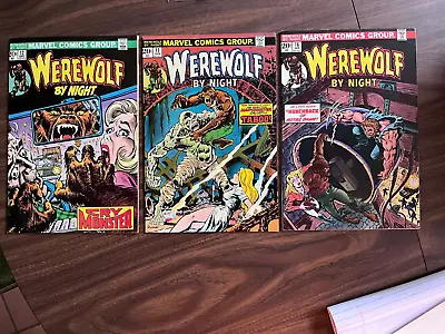 Buy Werewolf By Night #12 Hangman , 13 1st App Topez   16 Hunchback Of Notre Dame VF • 79.16£
