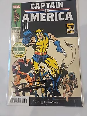 Buy Captain America 5 Wolverine Variant Nm Jim Rugg 100 Homage  Signed Frank Miller  • 40.03£