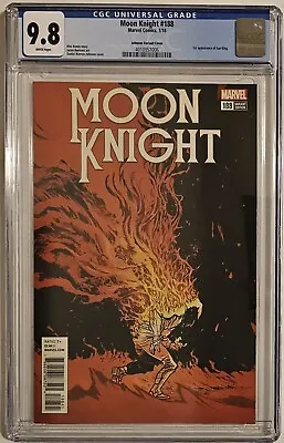 Buy Moon Knight #188 - 1:25 Johnson Variant - CGC 9.8 - 1st Appearance Of Sun King • 266.83£