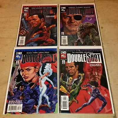 Buy Double Shot Marvel Knights #1-4 Daredevil Punisher High Grade Set 2002 (4) • 11.99£