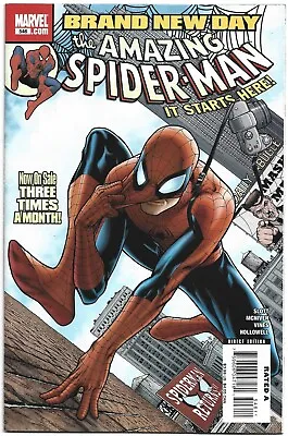 Buy The Amazing Spider-Man #546, 1st Appearance Of Mr Negative, 2008, Marvel Comic • 13£