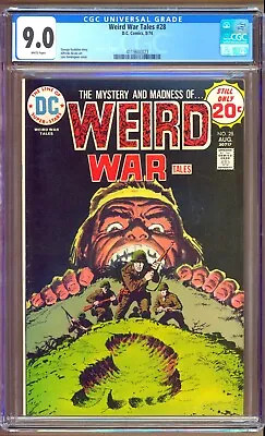 Buy Weird War Tales #28 (1974) CGC 9.0 WP  Kashdan - Alcala - Dominguez • 72.21£