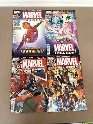Buy Marvel Legends Collectors Edition Comic Books X 4 Iron Man #15,14,13 & 11 • 12.99£