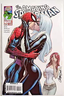 Buy Amazing Spider-man #606 (2009) - J. Scott Campbell Black Cat & Mary Jane Cover • 79.02£
