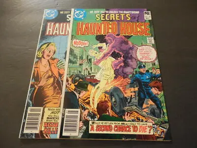 Buy 2 Iss Secrets Of Haunted House #23-24  1980 Bronze Age DC Comics         ID:9756 • 12.87£