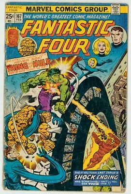 Buy George Perez Collection / Fantastic Four #167 ~ Perez Interior Art Hulk Vs Thing • 19.75£