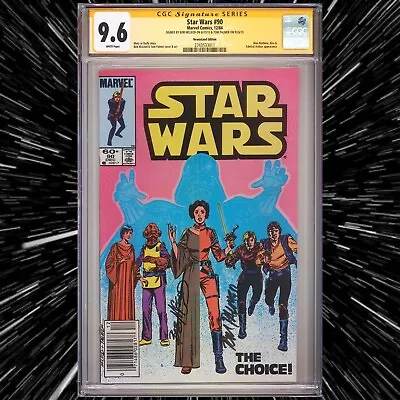 Buy CGC 9.6 SS Star Wars #90 Newsstand Signed By Tom Palmer & Bob McLeod 1984 • 496.47£