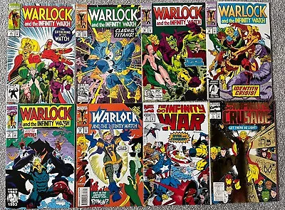 Buy 8 Miscellaneous Marvel Comics Infinity Saga Issues. Gauntlet/War/Crusade • 12£