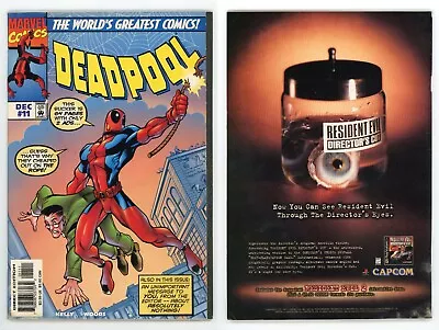 Buy Deadpool #11 (FN 6.0) Amazing Fantasy 15 1st Spider-Man Homage X-Men 1997 Marvel • 15.93£