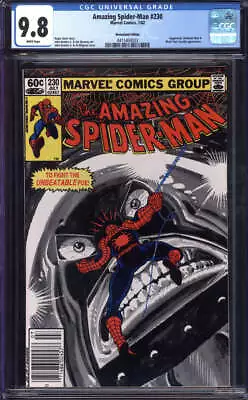 Buy Amazing Spider-man #230 Cgc 9.8 White Pages // Newsstand Marvel Comics 1982 • 423.58£