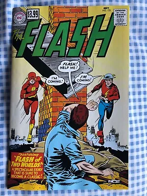Buy DC Flash 123 Facsimile Reprint Edition. 1st Golden Age Flash In Silver Age • 8.99£
