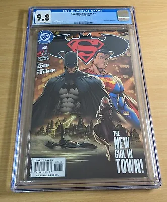 Buy Superman / Batman #8 CGC 9.8 (Michael Turner Cover / 1st App Kara Zor-El / 2004) • 72.50£