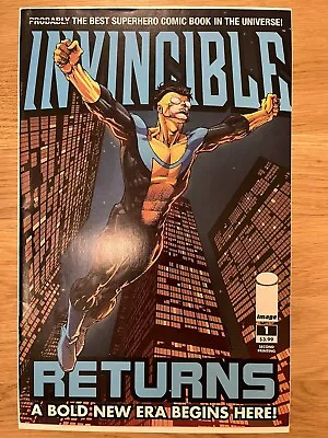 Buy Invincible Returns 1 - Image Rare 2nd Print Key 1st Thragg, VF/VF+ • 24.99£