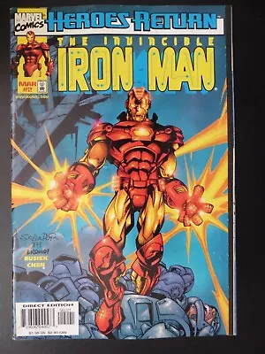 Buy Heroes Return The Invincible Iron Man MAR #2 (Marvel Comics, March 1998) • 4.99£