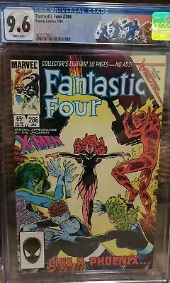 Buy Fantastic Four #286 (CGC  9.6) Return Of Jean Grey! Marvel 1986. Key Issue. • 40.18£