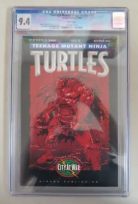 Buy Teenage Mutant Ninja Turtles #53 (1992) CGC 9.4 Eastman Laird City At War Mirage • 98.97£