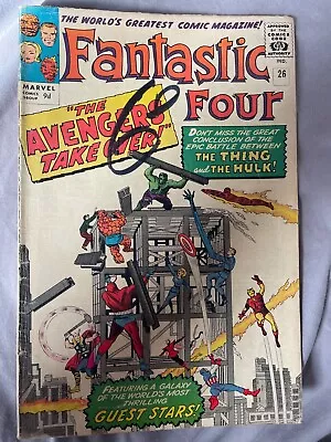 Buy Fantastic Four #26 (Avengers Crossover) • 40£