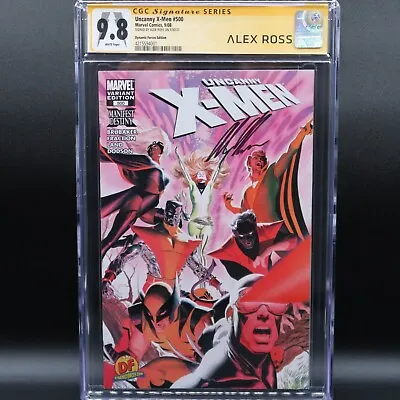 Buy Uncanny X-Men #500 - 🗝️ [1:4000] Dynamic Forces Edition - Alex Ross Variant • 361.57£