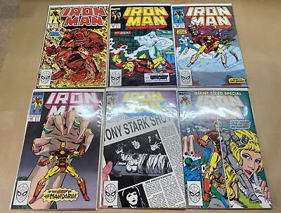Buy Vintage Marvel Comics Iron Man 238 239 240 241 243 244 Comic Lot • 17.99£