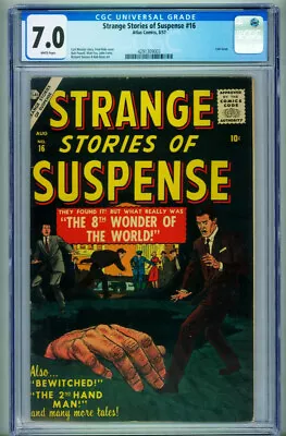 Buy Strange Stories Of Suspense #16 1957-Atlas • 273.95£