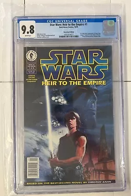 Buy Star Wars Heir To The Empire #1 CGC 9.8 1st Full App Of Thrawn ~ Newsstand • 952.79£
