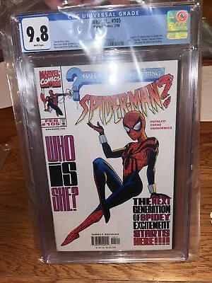 Buy What If 105 1st Appearance Spider Girl CGC 9.8 • 394.51£