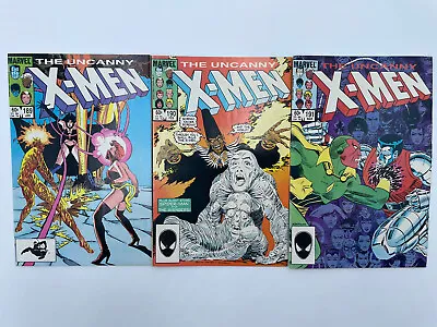 Buy Marvel Comics Uncanny X-men Bundle # 189 190 191 Lot Of 3 Issues Rare 1985 • 15.75£