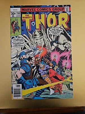 Buy Thor #260 Marvel Comics 6/1977 1st Appearance Phoenix Of Freedom *unpressed* Nm • 8.02£
